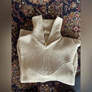 Ba&Sh tan sweater dress size small. Can be worn as dress or oversized sweater